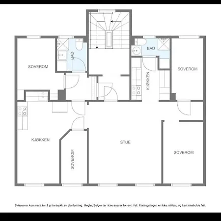 Apartment Sentrumsleilighet I Strandgata